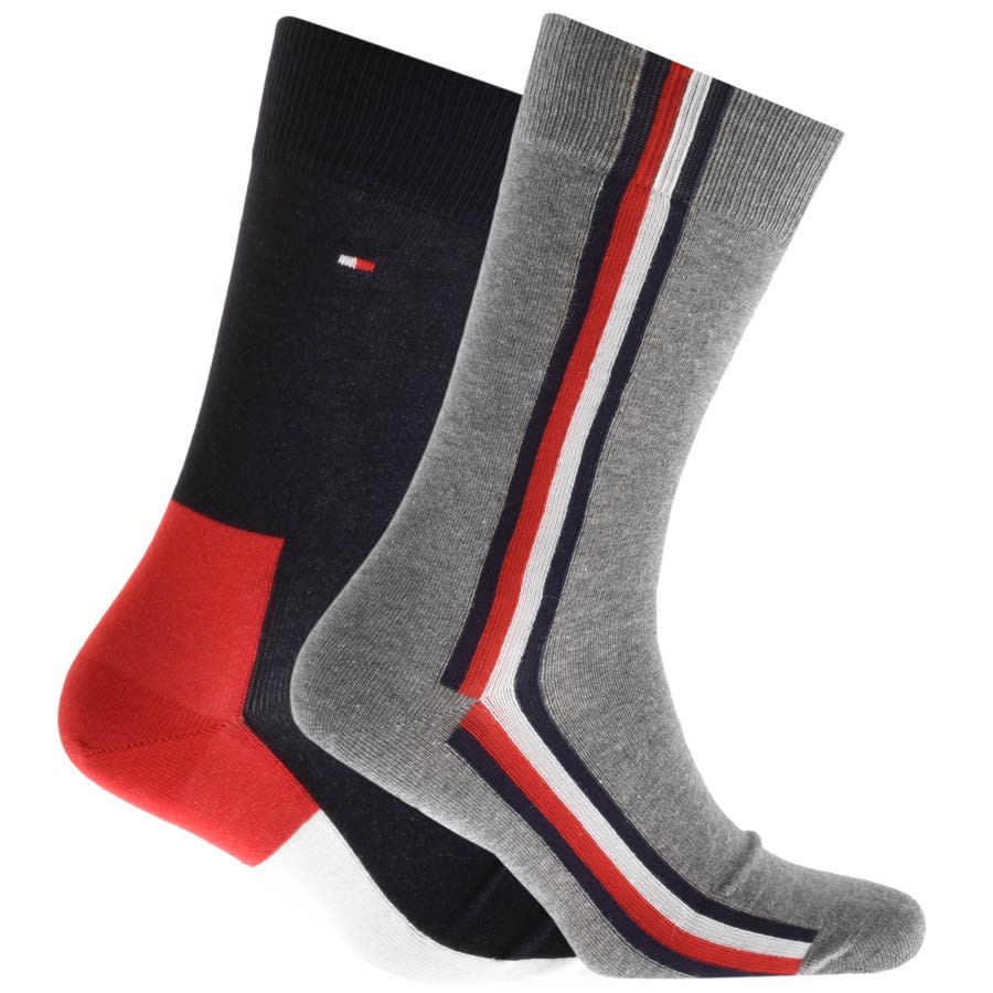 Alternative Image for ProductTommy Hilfiger 2 Pack Iconic Hidden Socks Navy1